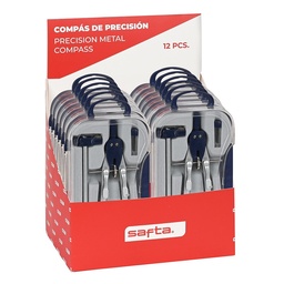 Expositor 12 Uds. Compas De Precision Safta