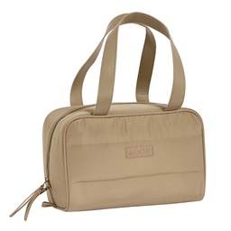 Neceser Rectangular Moos Capsula Acolchado "camel"