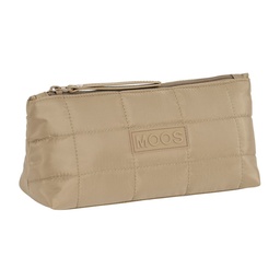 Neceser Cuadrado Moos Capsula Acolchado "camel"