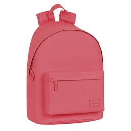 Mochila Para Portátil 14,1" Safta Basic "marsala"