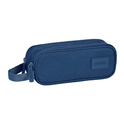 Portatodo Doble Safta Basic "marino"