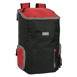 Mochila Multisports Para Portátil 13,3" Safta "black-Red"