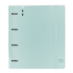 Carpeblock Pp Foam 4 Anillas 35mm Con Recambio Safta "light Blue"
