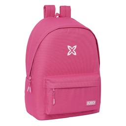 Mochila Doble Para Portátil 15,6"+usb Munich Basicos "fucsia"