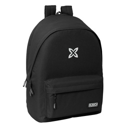 Mochila Doble Para Portátil 15,6"+usb Munich Basicos "negro"