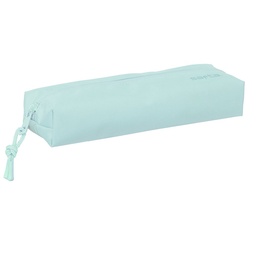 Portatodo Rectangular Con Goma Elástica 22cm Safta "light Blue"
