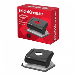 Taladro Erichkrause Elegance Classic 2 Agujeros 20 Hojas Negro