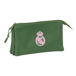 Portatodo Triple Real Madrid Chica Caqui