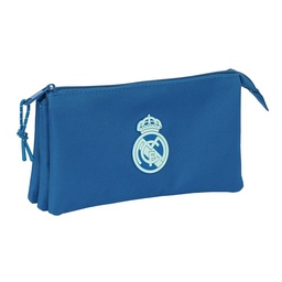 Portatodo Triple Real Madrid Chica Azul