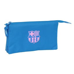 Portatodo Triple F.c. Barcelona Chica Indigo