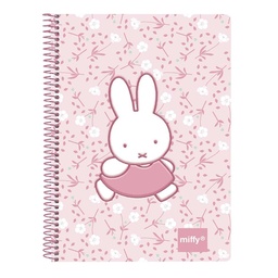 Bloc De Notas Frontal Squishy Miffy "flores"