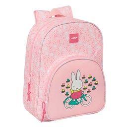Mochila Infantil Adaptable A Carro Miffy "flores"