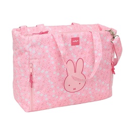 Bolso Con Bolsillo Para Portátil 14,1'' Miffy "flores"