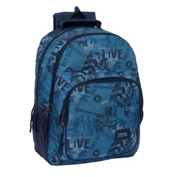 Mochila Doble Adaptable A Carro Safta "new Edition"