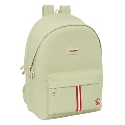 Mochila Doble Para Portátil 15,6"+usb El Ganso Basics "beige"