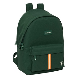 Mochila Doble Para Portátil 15,6"+usb El Ganso Basics "green"