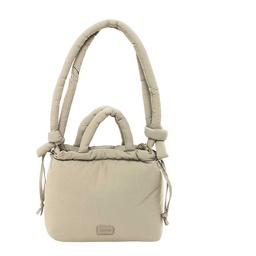 Bolso Moos Capsula Acolchado "beige Claro"