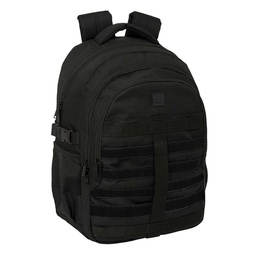 Mochila Cross Doble Safta Negro