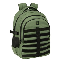 Mochila Cross Doble Safta Verde
