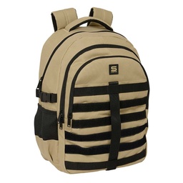 Mochila Cross Doble Safta Camel