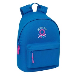 Mochila Para Portátil 14,1" Benetton Basics "azulina"