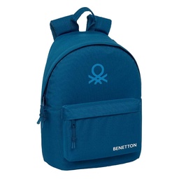 Mochila Para Portátil 14,1" Benetton Basics "marino"