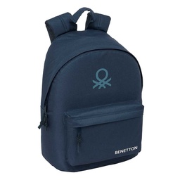 Mochila Para Portátil 14,1" Benetton Basics "antracita"