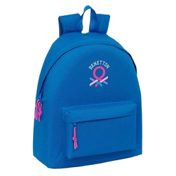 Mochila Benetton Basics "azulina"