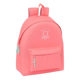 Mochila Benetton Basics "coral"