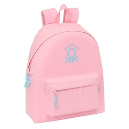 Mochila Benetton Basics "rosa Pastel"