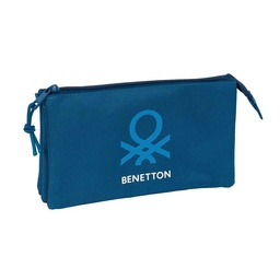 Portatodo Triple Benetton Basics "marino"
