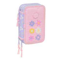 Plumier Triple 37 Pcs Safta "bouquet"