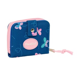 Monedero Billetera Blackfit8 "mariposas"