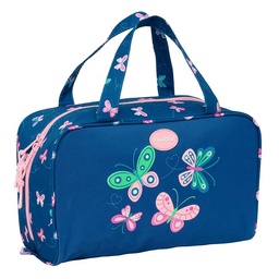 Neceser Rectangular Blackfit8 "mariposas"