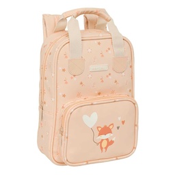 Mochila Infantil Con Asas Safta Preescolar "flores"