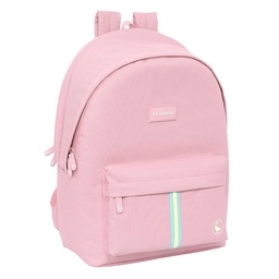 Mochila Doble Para Portátil 15,6"+usb El Ganso Basics "pink"