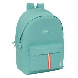 Mochila Doble Para Portátil 15,6"+usb El Ganso Basics "aquarelle"