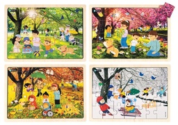 Puzzles - Las cuatro estaciones
