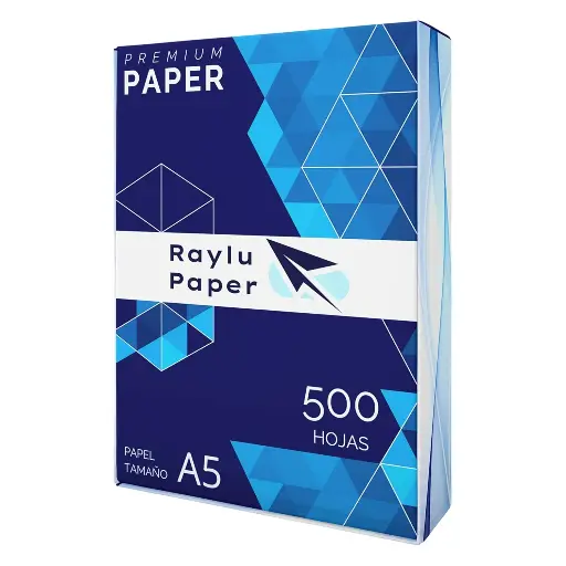 [002463] PAPEL RAYLU PAPER A5 PREMIUM 80GR 500 HOJAS