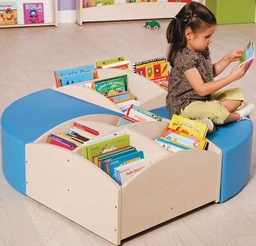 Mueble alto de 3 compartimentos (abedul)