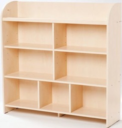 Maxi-mueble con estantes (haya)