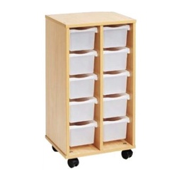 Torre baja con 10 cajitas transparentes (ref. 372146)