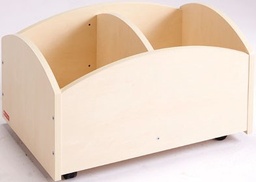 Mueble bajo 2 compartimentos (abedul)