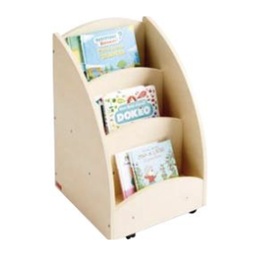 Mueble expositor de libros - 3 compartimentos (haya)