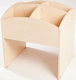 Mueble alto de 4 compartimentos (abedul)