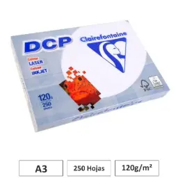 Papel Clairefontaine A3 120gr 250 Hojas