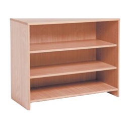 Mueble bajo con estanterías (abedul)
