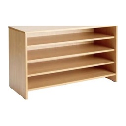Mueble con estanterías (haya)