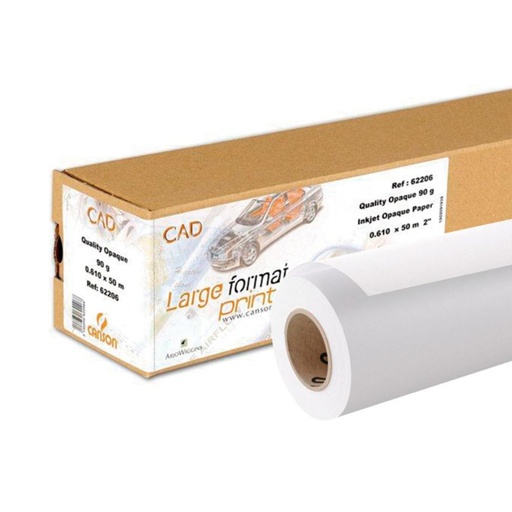 [028995] PAPEL PARA PLOTTER CANSON OPACO – ROLLO 36" (914 mm x 50 m) – 90 g