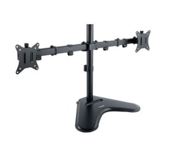 Soporte De Mesa Para 2 Monitores 17”-32” Negro Tooq